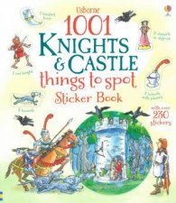 1001 Knights And Castles To Spot Sticker Book