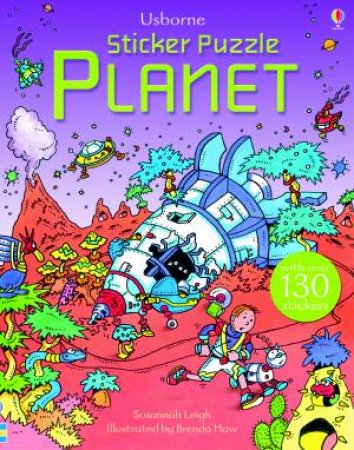 Sticker Puzzle Planet by Susannah Leigh