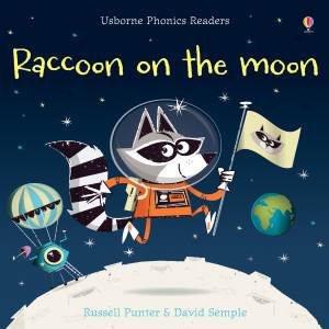 Raccoon on the Moon by Russell Punter