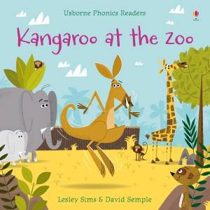 Kangaroo At The Zoo by Lesley Sims