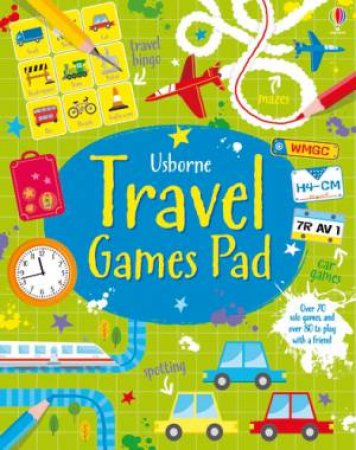 Travel Games Pad by Kirsteen Robson