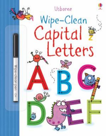 Wipe-clean Capital Letters by Jessica Greenwell