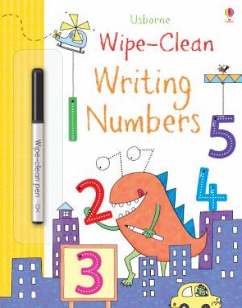 Wipe-Clean Writing Numbers by Jessica Greenwell & Kimberley Scott