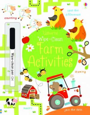 Wipe-Clean Farm Activities by Kirsteen Robson