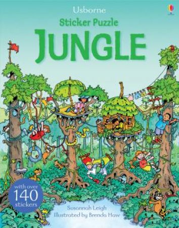 Sticker Puzzle: Jungle by Susannah Leigh