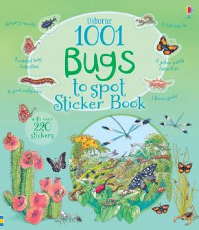 1001 Bugs to Spot Sticker Book by Teri Gower