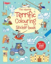 The Usborne Terrific Colouring and Sticker Book