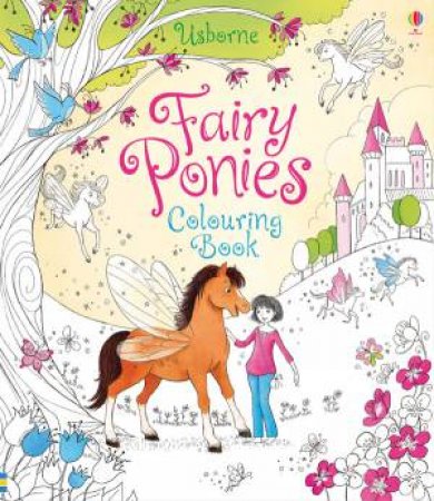 Fairy Ponies Colouring Book by Barbara Bongini