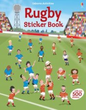 Usborne Activities Rugby Sticker Book