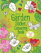 Usborne Garden Sticker And Colouring Book