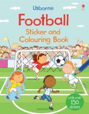 Football Sticker And Colouring Book