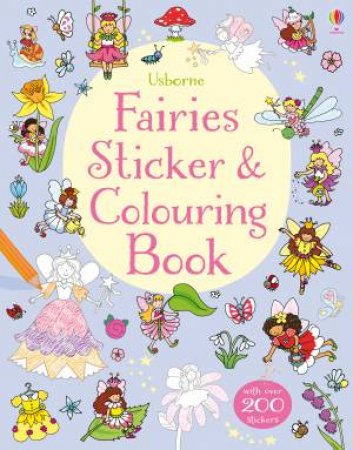 Fairies Sticker & Colouring Book by Jessica Greenwell