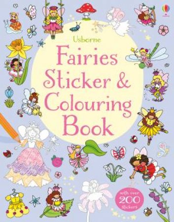 Fairies Sticker & Colouring Book