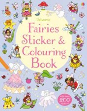 Fairies Sticker  Colouring Book