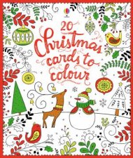 20 Christmas Cards To Colour