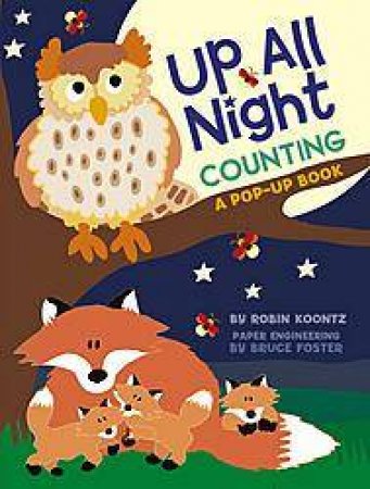 Up All Night Counting A Pop Up Book by Robin Koontz