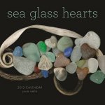 Sea Glass Hearts 2013 Wall Calendar