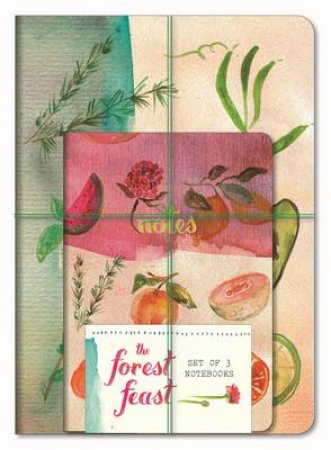 Forest Feast Notebooks (Set of 3) by Erin Gleeson
