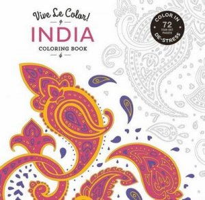 India Coloring Book by Vive Le Color