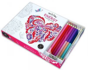 Energy ( Coloring Book and Pencils ) Color In; Vive Le Color! by Vive Le Color