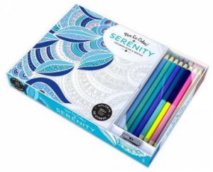Vive Le Color: Serenity (Colouring Book and Pencils) by Various