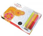 Vitality  Coloring Book and Pencils  Color In Vive Le Color