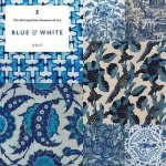 Blue and White 2017 Wall Calendar