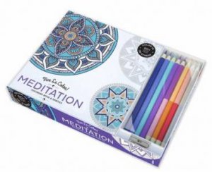 Vive Le Color: Meditation (Colouring Book And Pencil Kits) by Various