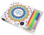 Vive Le Color Peace Colouring Book  Pencil Kits