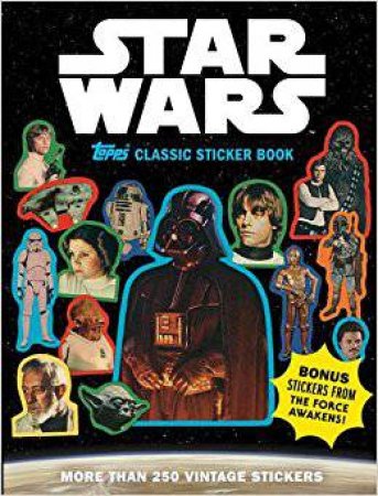 Star Wars Topps Classic Sticker Book by Company Topps
