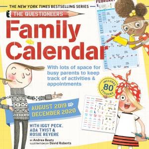 The Questioneers Family Calendar by Andrea Beaty & David Roberts