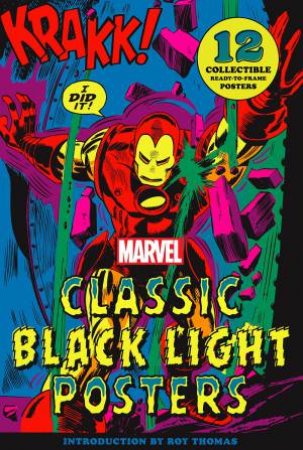 Marvel Classic Black Light Collectible Poster Portfolio by Abrams Books