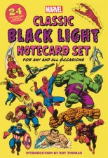 Marvel Classic Black Light Notecard Set