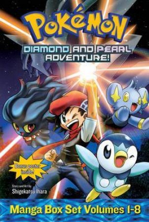 Pokemon Diamond & Pearl Adventure Box Set 01-08 by Shigekatsu Ihara