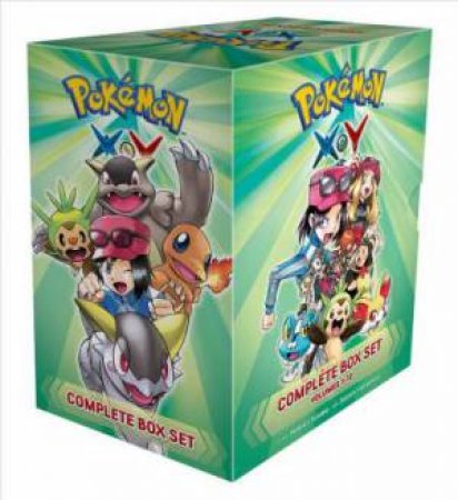 Pokémon XY Complete Box Set 01-12 by Hidenori Kusaka