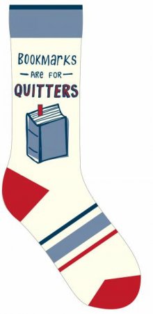 Bookmarks Are For Quitters Socks by Various