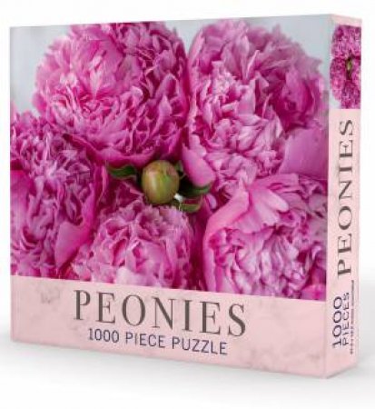 Peonies 1000 Piece Jigsaw Puzzle by Gibbs Smith