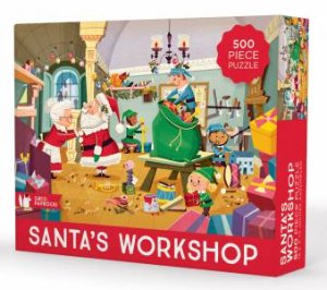 Paprocki 500-Piece Puzzle: Santa’s Workshop by Greg Paprocki