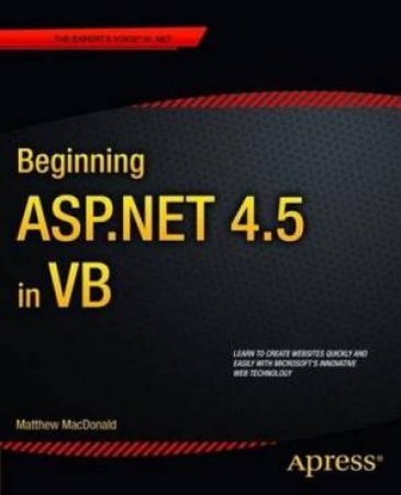 Beginning ASP.NET 4.5 in VB by Matthew MacDonald