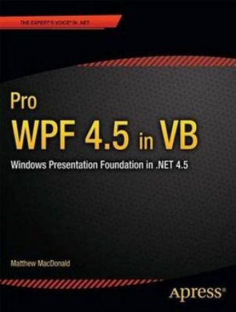 Pro Wpf 4.5 in VB