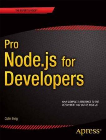 Pro Node.Js for Developers