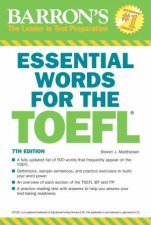 Essential Words For The TOEFL 7th Edition