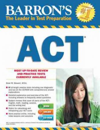 Barron's ACT with CD ROM by Brian Stewart