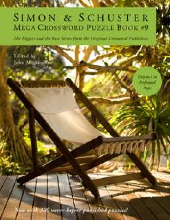 Simon & Schuster Mega Crossword Puzzle Book #9 by John M. Samson