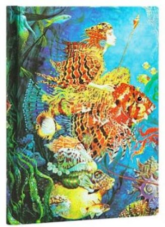 Sea Fantasies (Fantastic Voyages) Midi Unlined Hardcover Journal by Paperblanks