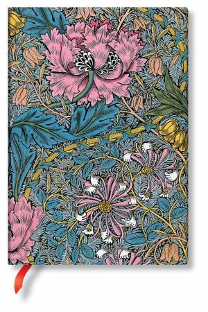 William Morris, Morris Pink Honeysuckle by Paperblanks