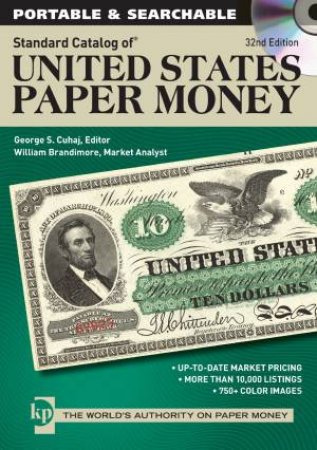 Standard Catalog of United States Paper Money DVD by GEORGE S CUHAJ