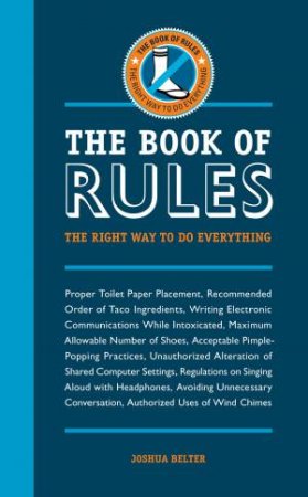 The Book of Rules by Joshua Belter