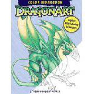 DragonArt Color Workbook by JESSICA 'NEON DRAGON' PEFFER