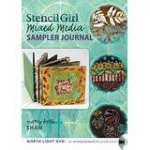 Stencil Girl  Mixed Media Sampler Journal